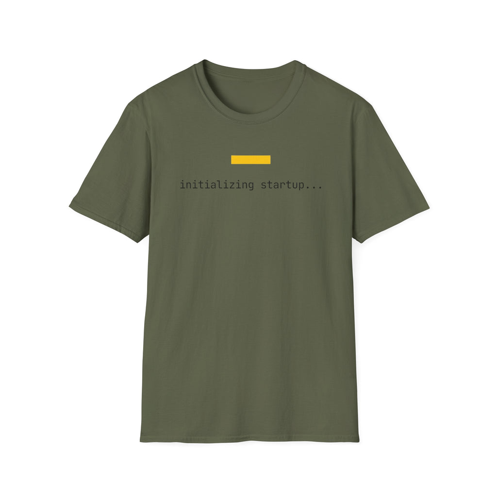 INITIALIZING STARTUP- System Boot T-Shirt
