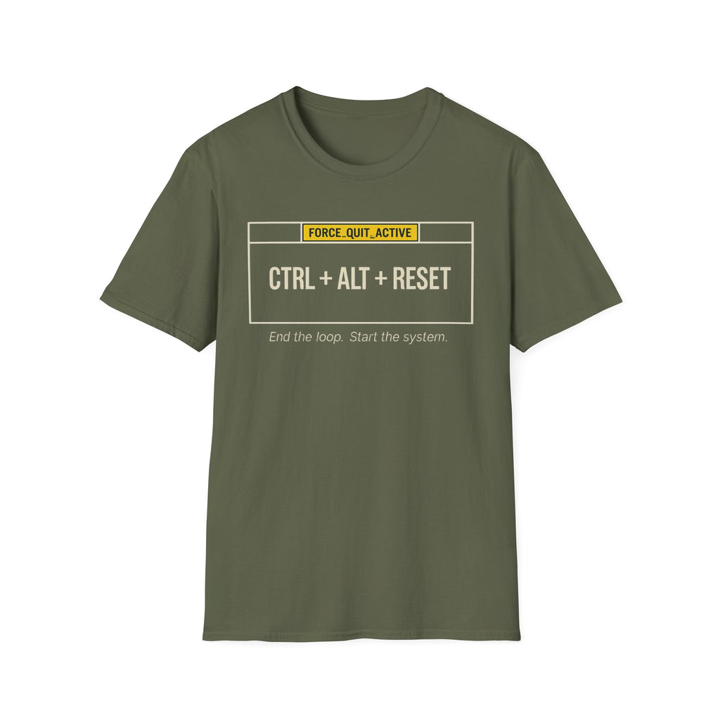CTRL ALT RESET [Dark]  T-Shirt
