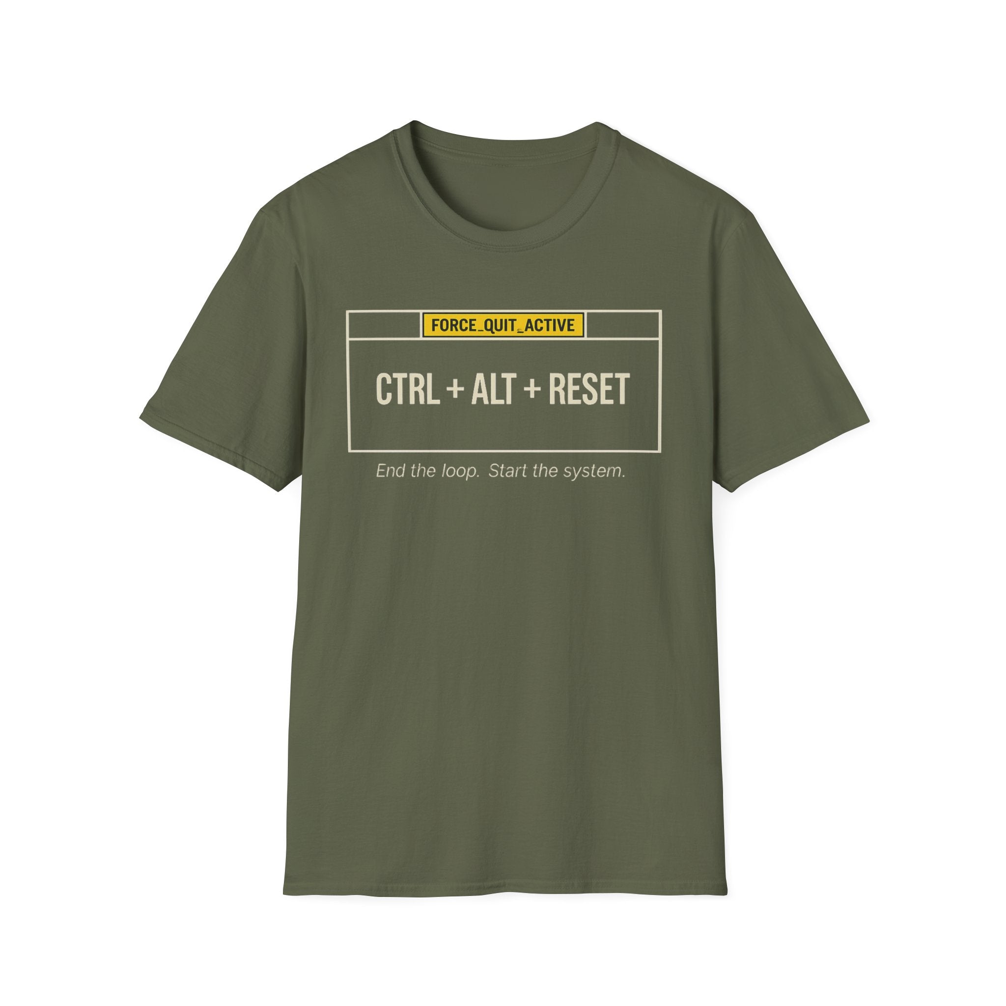 CTRL ALT RESET [Dark]  T-Shirt