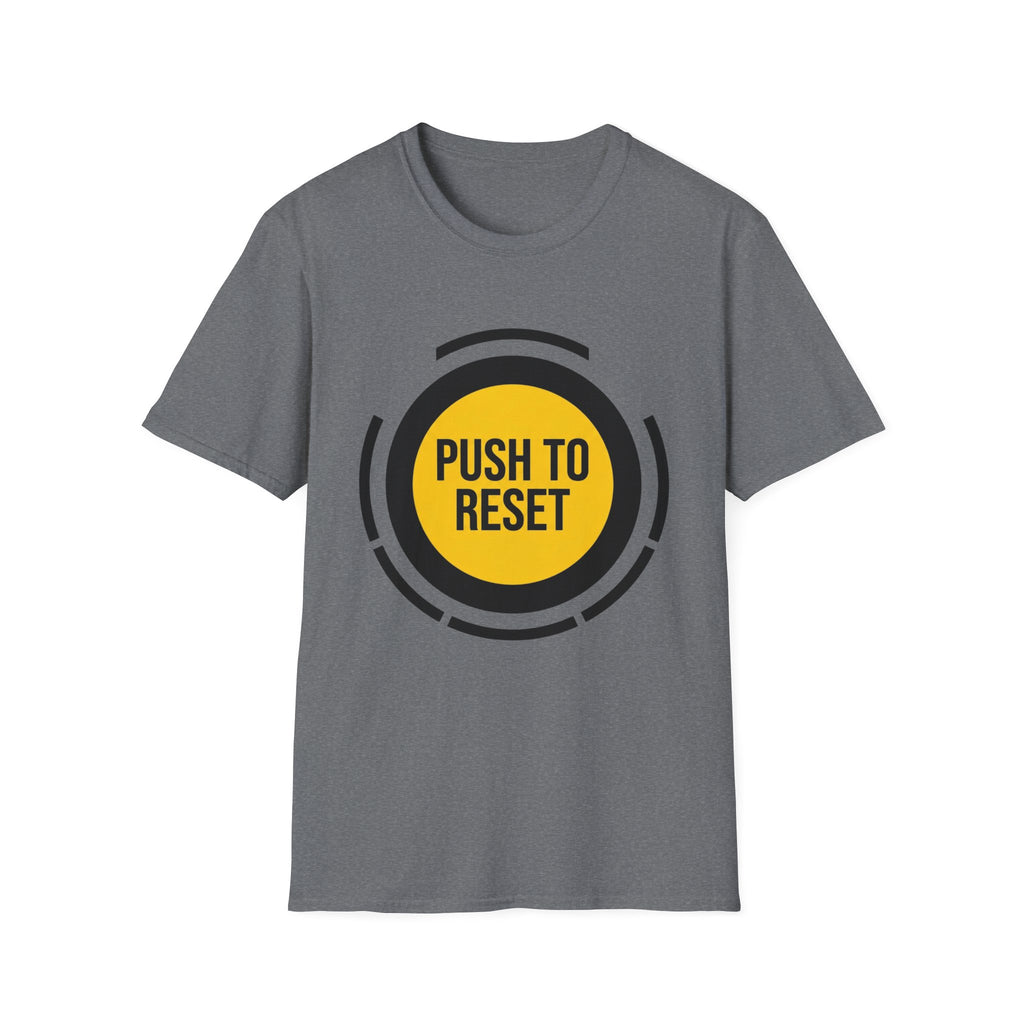 PUSH TO RESET - Control Button T-Shirt