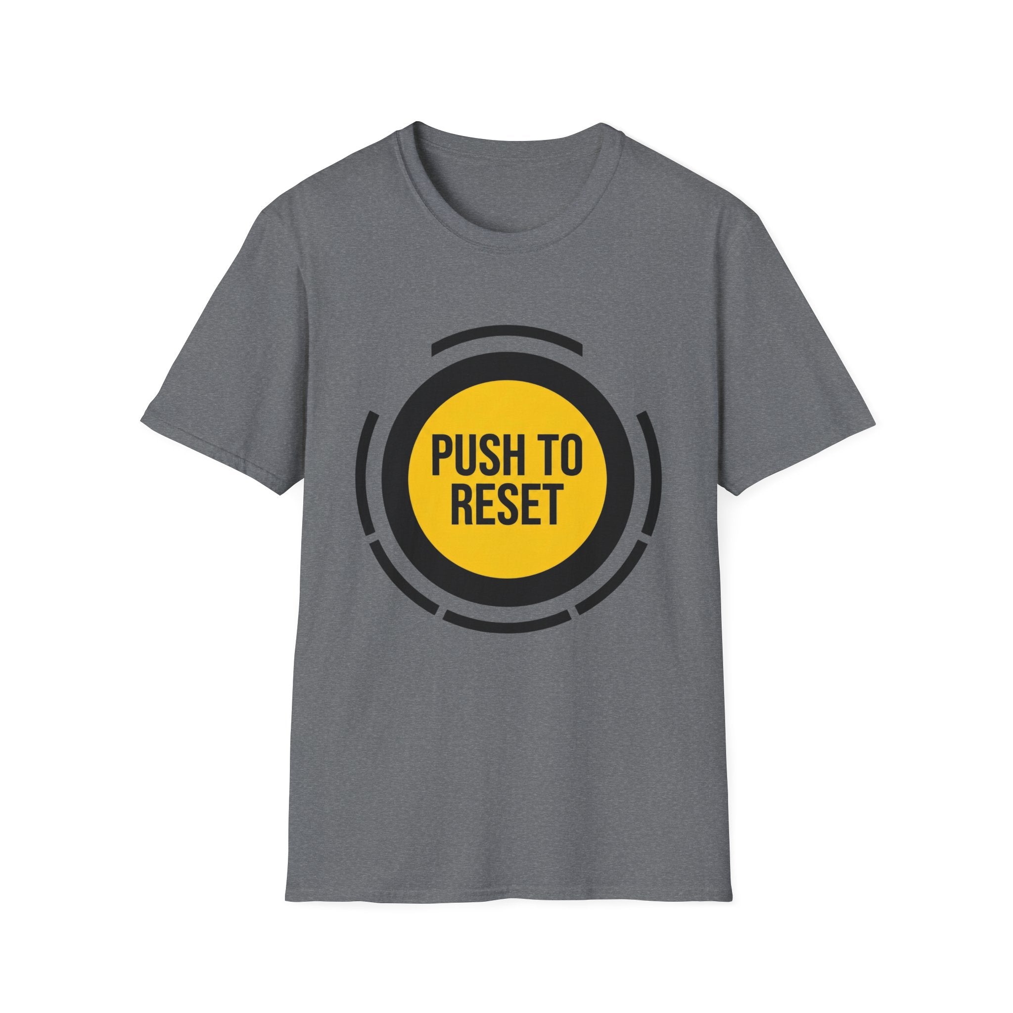PUSH TO RESET - Control Button T-Shirt