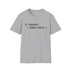 IF CRASHED: REBOOT. Uprise T-Shirt