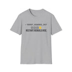 Restart. Rebuild. Rise. T-Shirt