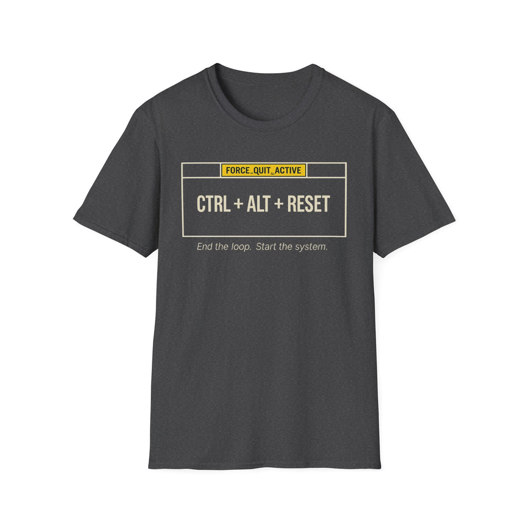 CTRL ALT RESET [Dark]  T-Shirt