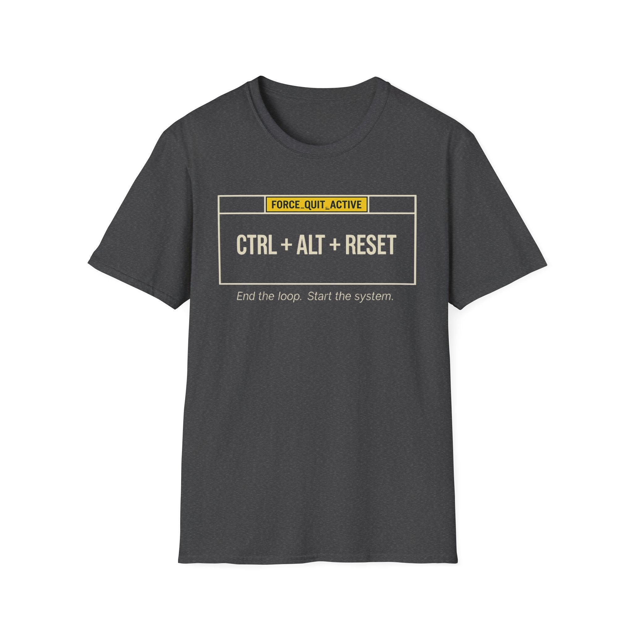 CTRL ALT RESET [Dark]  T-Shirt