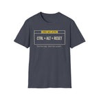 CTRL ALT RESET [Dark]  T-Shirt