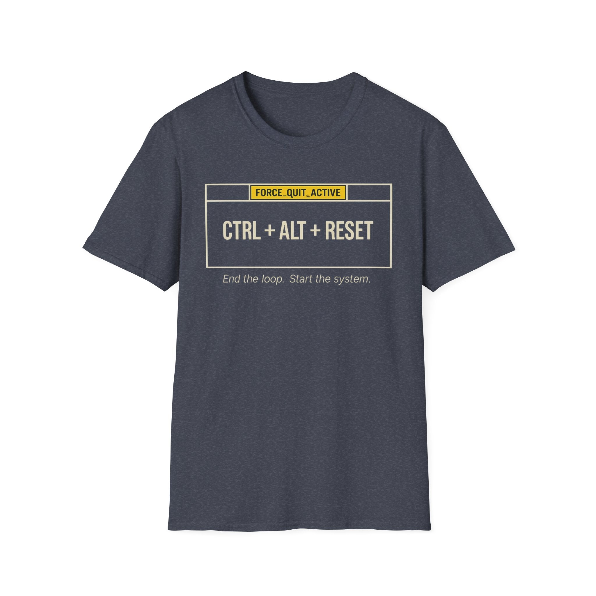 CTRL ALT RESET [Dark]  T-Shirt