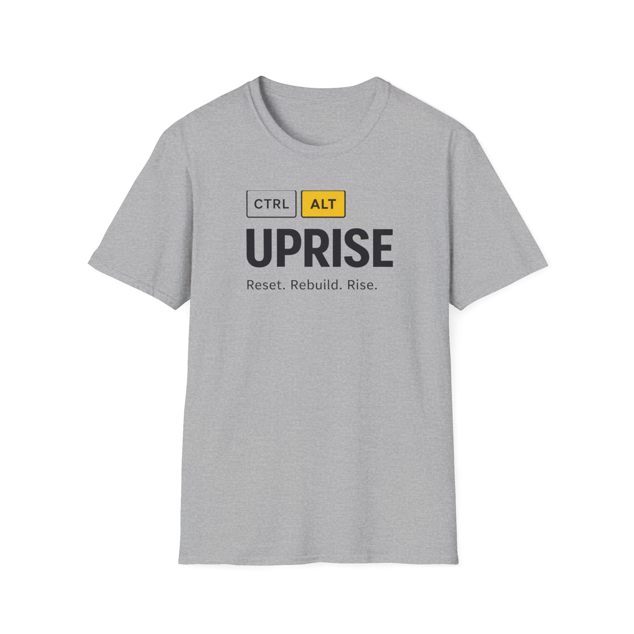 CTRL ALT UPRISE "Reset. Rebuild. Rise." T-Shirt