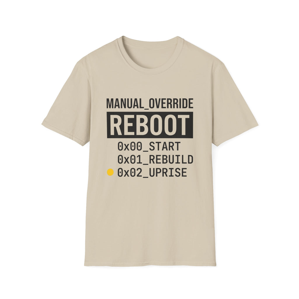 MANUAL OVERRIDE - Reboot T-Shirt