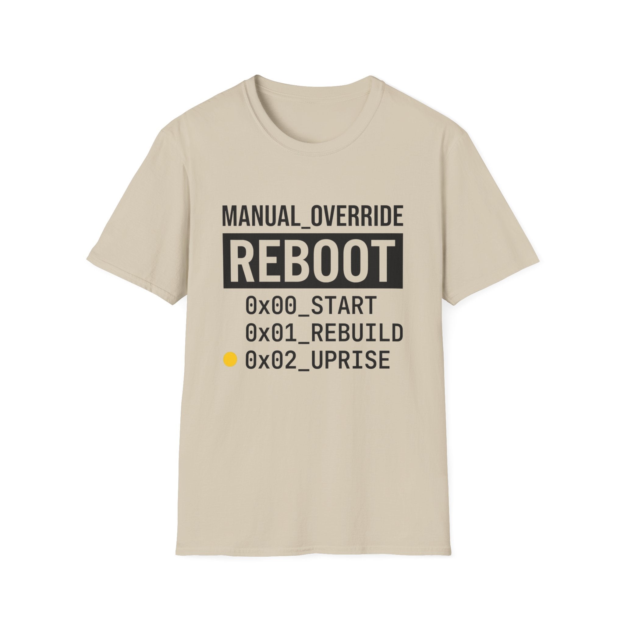 MANUAL OVERRIDE - Reboot T-Shirt