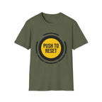 PUSH TO RESET - Control Button T-Shirt